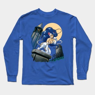 Midnight kitty Long Sleeve T-Shirt